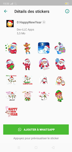 stickers happy new year 2023 Screenshot 1