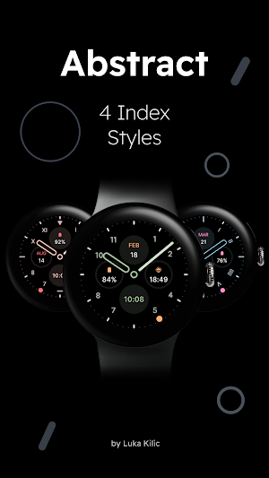 Abstract - Minimal Watch Face Screenshot 3
