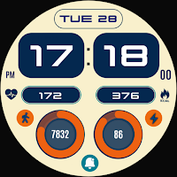 Serra Digital Watch Face
