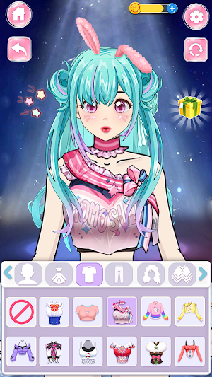 Avatar Anime Dress Up Games Screenshot 1