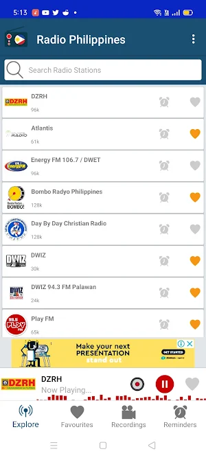 Radio Philippines : Stream Int Screenshot 1