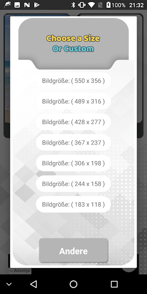 Bildgröße ändern Komprimieren Screenshot 2