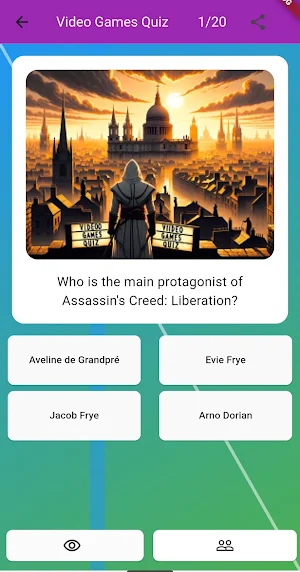 Gaming Legends Quiz Screenshot 1
