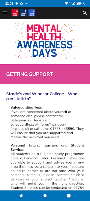 My Windsor College Screenshot 1