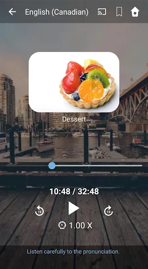 Learn Canadian English. Speak Canadian English. Screenshot 2