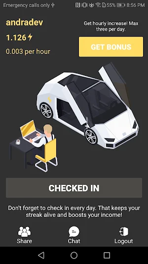 TeslaCoin Screenshot 1