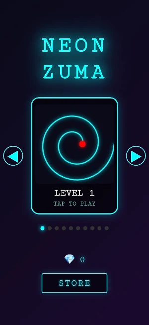 Neon Zuma Screenshot 0