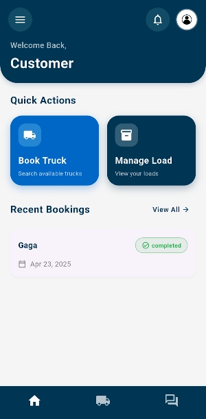 LoadMasta - Truck Booking App Screenshot 3