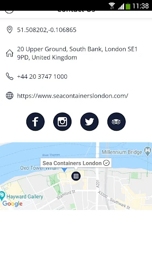 Sea Containers London Screenshot 1