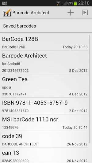 Barcode Architect Screenshot 3