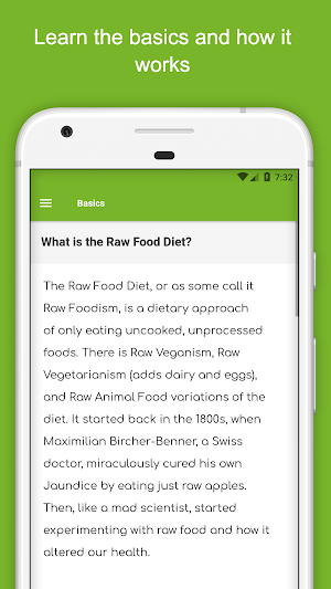 Raw Food Diet Guide Screenshot 2