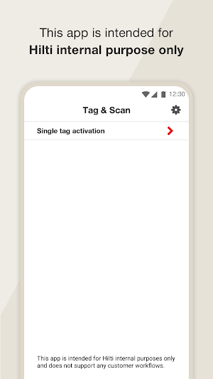 Tag & Scan Screenshot 1