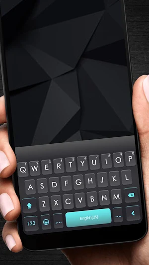 Black Simple Business Keyboard Theme Screenshot 0