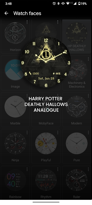 HP Deathly Hallows Analog Screenshot 1