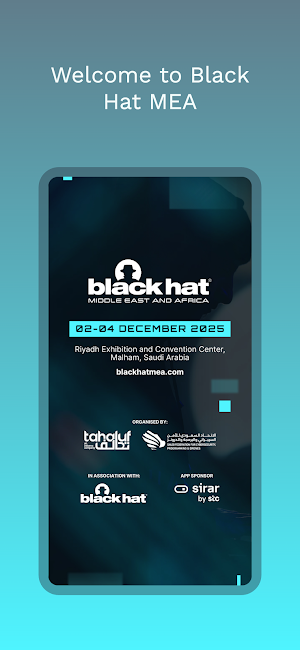 Black Hat MEA Screenshot 0