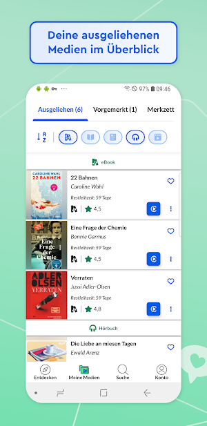 Onleihe 3 Screenshot 2