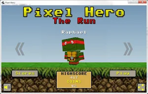 Pixel Hero Running Screenshot 2