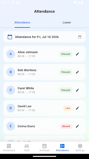 Retail Staff Supervisor Screenshot 3