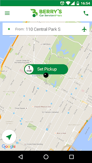 Berry's Car Service Screenshot 1