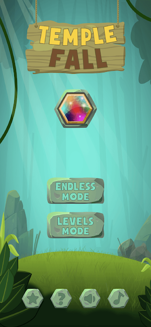 Temple Fall - Hexagon Drop Screenshot 0