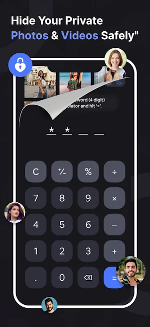 Calculator Lock - Photo vault Screenshot 2