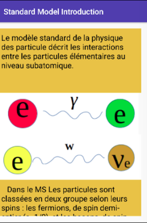 Particles Standard Model Screenshot 2