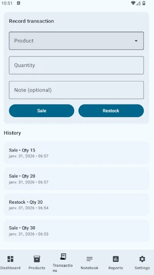 Easy Inventory Screenshot 2
