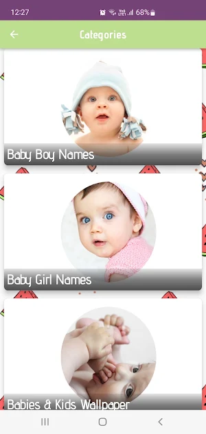 Unique: baby boys& girls names Screenshot 0