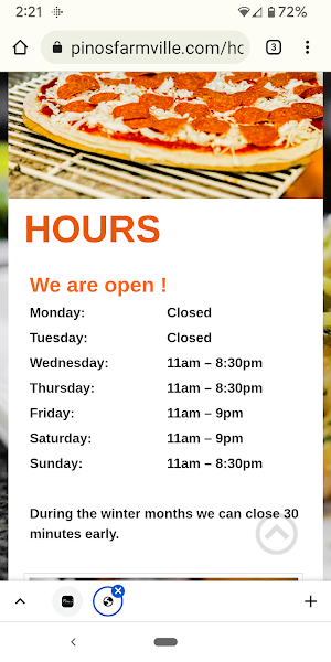 Pino's Italian Restaurant Screenshot 3