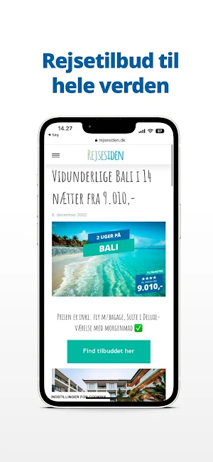 Rejsesiden: Rejs billigere Screenshot 1