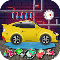 Kids Car Wash Service Auto Workshop: Fun Game