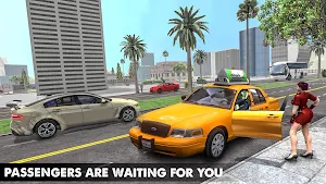 City Taxi Driver 2021 2: Pro Taxi Games 2021 Screenshot 0