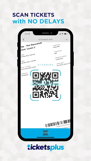 TicketsPlus Ticket Scanner Screenshot 0