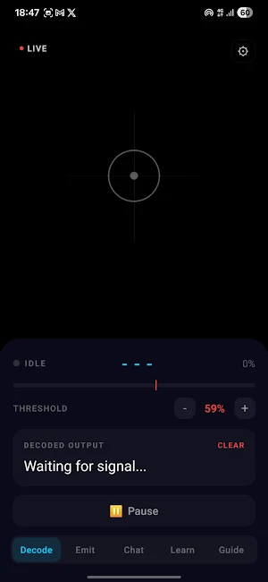 Morse Code - Decode & Chat Screenshot 0