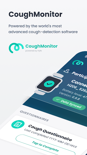 CoughMonitor Companion Screenshot 0