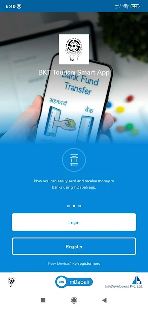 BKT Tourism Smart App Screenshot 1