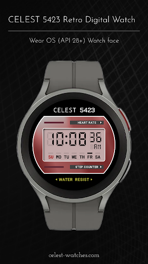 CELEST5423 Retro Digital Watch Screenshot 1