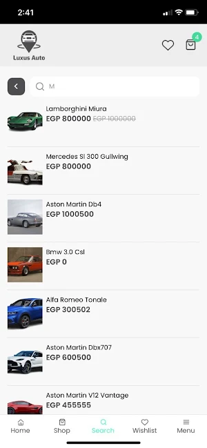 Luxus Auto Screenshot 3