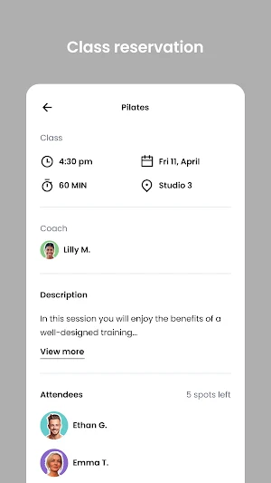 Pilates Society Screenshot 3