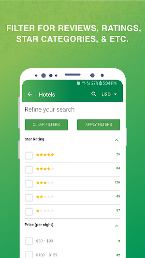 Hotel Booking App - HotelDad Screenshot 2