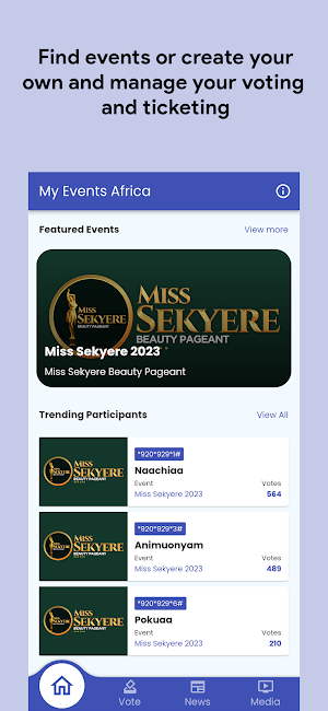 MyEvents Africa Screenshot 0