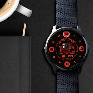 Neo Japan Futuristic Wear OS Screenshot 0