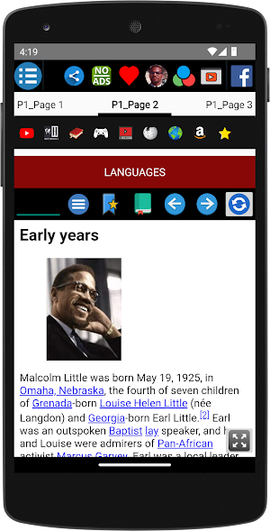 Malcolm X - Biography Screenshot 2