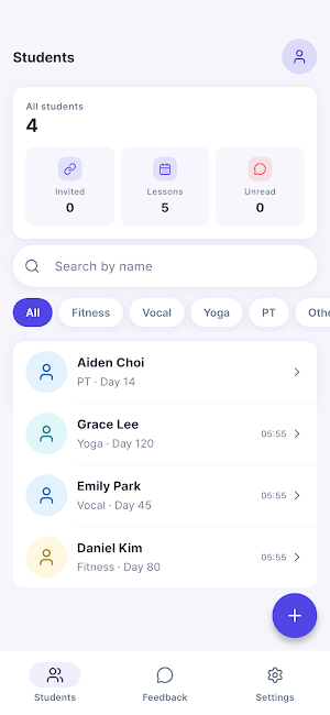 CoachNote: Client Feedback Log Screenshot 0