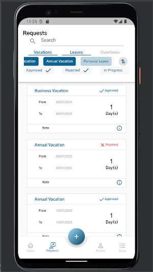 SIROCo HR Self Service Screenshot 3