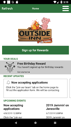 Outside Inn with Bacon Screenshot 0