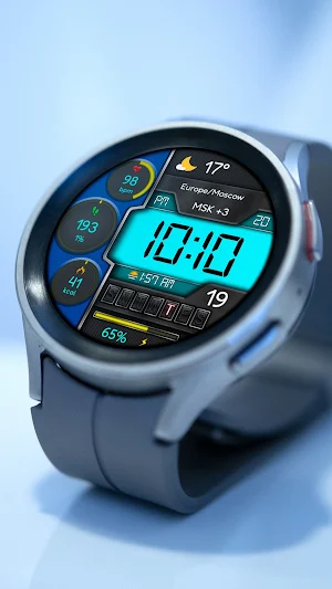 Digital BADUK DHS14 Watch face Screenshot 3