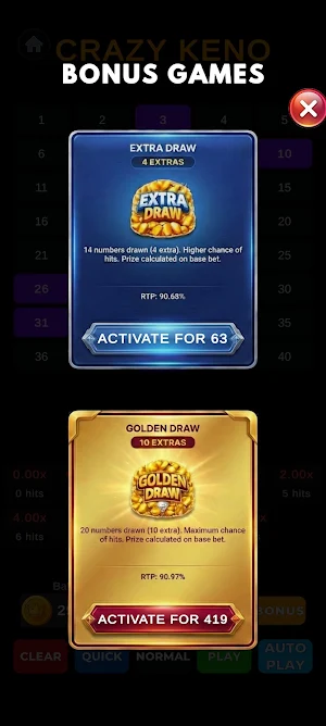Keno Casino: Lucky Numbers Screenshot 3