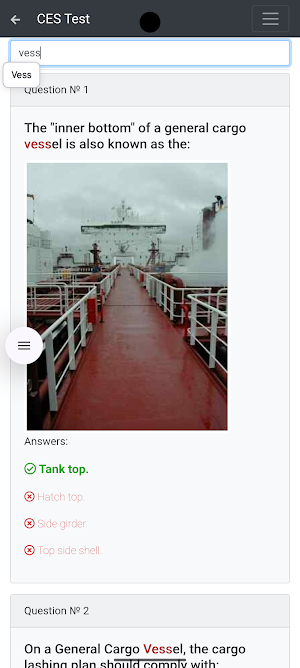 General cargo CHaS Operational Screenshot 2