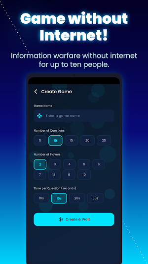 Bluetooth Quiz Game Screenshot 1